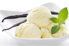 Мороженое ванильное